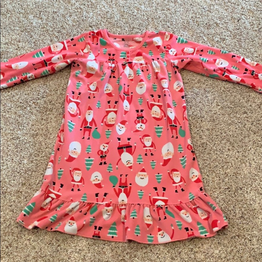 Carters size 8-10 Xmas nightgown